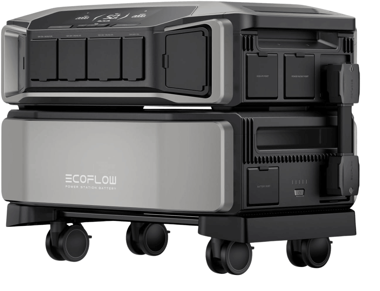 EcoFlow DELTA Pro Ultra inverter and 6.1 kWh battery